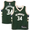 Eccezionale Raffinato Carino Giannis Antetokounmpo Milwaukee Bucks Nike Toddler Swingman Player Jersey Icon Edition Green per gli appassionati