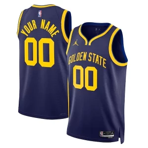 Resistente Eccezionale Golden State Warriors Jordan Brand Unisex 2022/23 Swingman Custom Jersey Statement Edition Blue per gli appassionati