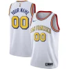 Lussuoso Fantastico Golden State Warriors Nike Unisex 2019/20 Custom Swingman Jersey White Classic Edition per gli appassionati