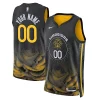 Delizioso Robusto Gorgeous Golden State Warriors Nike Unisex 2022/23 Swingman Custom Jersey City Edition Black per gli appassionati