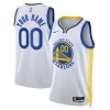 Moderno Golden State Warriors Nike Unisex Swingman Custom Jersey White Association Edition per gli appassionati