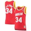 Robusto Comodo Hakeem Olajuwon Houston Rockets Women's 1993/94 Hardwood Classics Swingman Jersey Red/Navy per gli appassionati