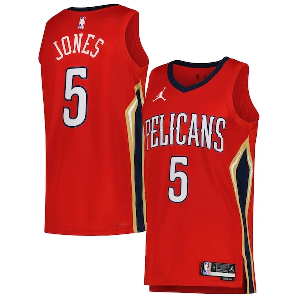 Eccezionale Trendy Duraturo Herbert Jones New Orleans Pelicans Jordan Brand Unisex Swingman Jersey Statement Edition Red per gli appassionati