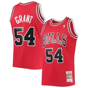 Pratico Horace Grant Chicago Bulls 1990/91 Throwback Dark Swingman Jersey Red per gli appassionati