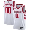 Bellissimo Accattivante Houston Rockets Nike Swingman Custom Jersey Association Edition White per gli appassionati