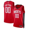 Prestigioso Meraviglioso Houston Rockets Nike Unisex Swingman Custom Jersey Red Icon Edition per gli appassionati