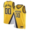 Eccezionale Incantevole Prestigioso Indiana Pacers Jordan Brand Unisex 2022/23 Swingman Custom Jersey Statement Edition Yellow per gli appassionati
