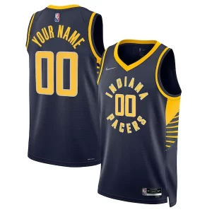 Raffinato Fascinante Indiana Pacers Nike 2021/22 Diamond Swingman Custom Jersey Icon Edition Navy per gli appassionati