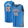 Classico Splendido Meraviglioso Isaiah Hartenstein Oklahoma City Thunder Youth Fast Break Replica Player Jersey Icon Edition Blue per gli appassionati