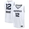 Attraente Trendy Ja Morant Memphis Grizzlies Fast Break Replica Player Jersey Association Edition White per gli appassionati
