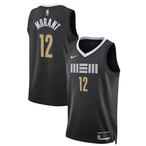 Stupendo Prestigioso Ja Morant Memphis Grizzlies Nike Unisex 2023/24 Swingman Jersey Black City Edition per gli appassionati