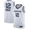 Comodo Ja Morant Memphis Grizzlies Nike Unisex Swingman Jersey Association Edition White/Navy per gli appassionati