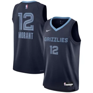 Comodo Stupendo Delizioso Ja Morant Memphis Grizzlies Nike Youth Swingman Jersey Icon Edition Navy per gli appassionati