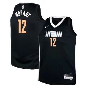 Ottimo Gorgeous Fascinante Ja Morant Memphis Grizzlies Nike Youth Swingman Replica Jersey City Edition Black per gli appassionati