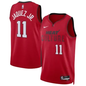 Incantevole Attraente Elegante Jaime Jaquez Jr. Miami Heat Nike Unisex 2024/25 Swingman Player Jersey City Edition Red per gli appassionati