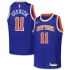 Delizioso Duraturo Jalen Brunson New York Knicks Nike Youth Swingman Jersey Icon Edition Blue per gli appassionati