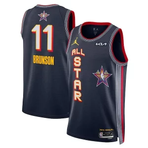 Prestigioso Sofisticato Jalen Brunson Nike Unisex 2025 NBA All Star Game Swingman Player Jersey Navy per gli appassionati