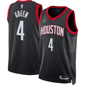 Delizioso Stupendo Pratico Jalen Green Houston Rockets Jordan Brand Unisex Swingman Jersey Statement Edition Black per gli appassionati