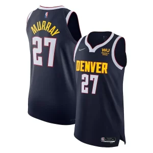 Magnifico Jamal Murray Denver Nuggets Nike Authentic Jersey Association Edition Navy per gli appassionati