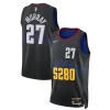 Moderno Splendido Elegante Jamal Murray Denver Nuggets Nike Unisex 2023/24 Swingman Jersey Black City Edition per gli appassionati