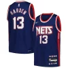 Stupendo Duraturo Meraviglioso James Harden Brooklyn Nets Nike Youth Swingman Jersey City Edition Navy per gli appassionati