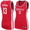 Resistente Bellissimo James Harden Houston Rockets adidas Women's Replica Jersey Red per gli appassionati