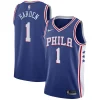 Resistente James Harden Philadelphia 76ers Nike Swingman Jersey Icon Edition Royal per gli appassionati