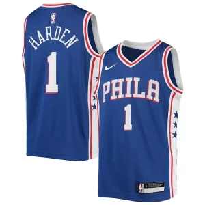 Carino James Harden Philadelphia 76ers Nike Youth Swingman Jersey Icon Edition Royal per gli appassionati