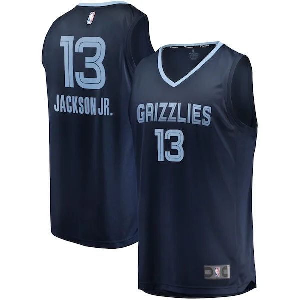 Duraturo Magnifico Jaren Jackson Jr. Memphis Grizzlies Replica Fast Break Jersey Navy Icon Edition per gli appassionati