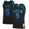 Classico Moderno Jason Kidd Dallas Mavericks 1994/95 Hardwood Classics Reload 2.0 Swingman Jersey Black per gli appassionati