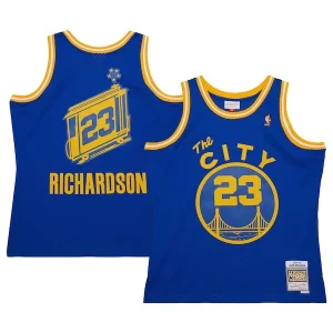 Trendy Eccezionale Jason Richardson Golden State Warriors 2004/05 Hardwood Classics Swingman Jersey Royal per gli appassionati