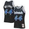 Comodo Meraviglioso Jason Williams Orlando Magic 2001/02 Hardwood Classics Swingman Jersey Black per gli appassionati