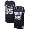 Robusto Jason Williams Sacramento Kings 2000/01 Hardwood Classics Swingman Jersey Black per gli appassionati