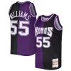 Bellissimo Ottimo Meraviglioso Jason Williams Sacramento Kings Hardwood Classics 2000/01 Split Swingman Jersey Purple/Black per gli appassionati