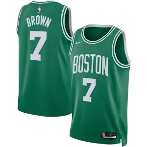 Cool Jaylen Brown Boston Celtics Nike Unisex Swingman Jersey Icon Edition Kelly Green per gli appassionati