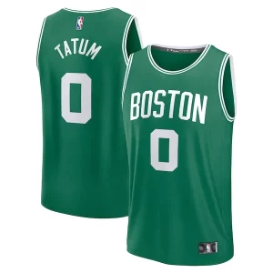 Pratico Jayson Tatum Boston Celtics Youth Fast Break Replica Player Jersey Icon Edition Kelly Green per gli appassionati