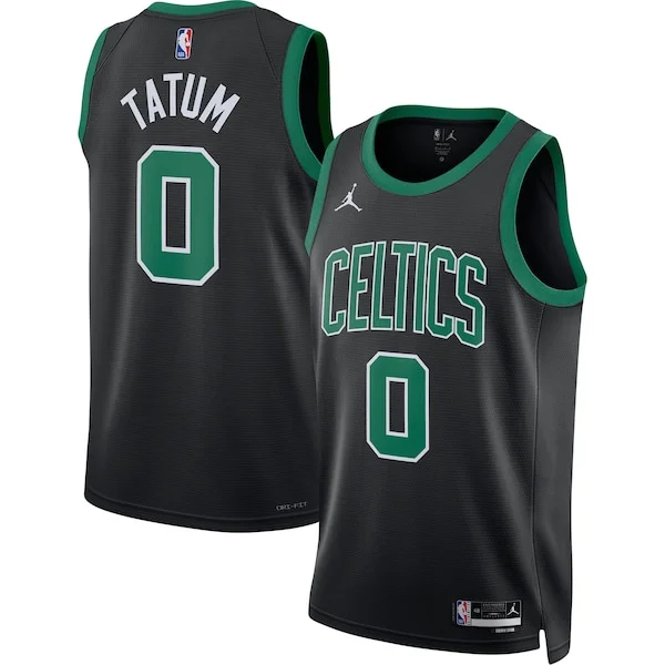 Incantevole Robusto Fantastico Jayson Tatum Boston Celtics Jordan Brand Unisex Swingman Jersey Statement Edition Black per gli appassionati