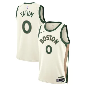 Moderno Jayson Tatum Boston Celtics Nike Unisex 2023/24 Swingman Jersey White City Edition per gli appassionati