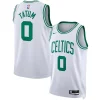 Versatile Raffinato Jayson Tatum Boston Celtics Nike Unisex Swingman Jersey Association Edition White per gli appassionati