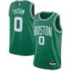Splendido Jayson Tatum Boston Celtics Nike Youth 2022/23 Swingman Jersey Icon Edition Kelly Green per gli appassionati