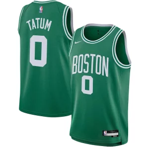 Splendido Jayson Tatum Boston Celtics Nike Youth 2022/23 Swingman Jersey Icon Edition Kelly Green per gli appassionati