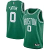 Comodo Jayson Tatum Boston Celtics Nike Youth Swingman Jersey Icon Edition Kelly Green per gli appassionati