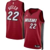 Prestigioso Jimmy Butler Miami Heat Jordan Brand Unisex Swingman Jersey Statement Edition Red per gli appassionati