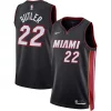 Cool Pratico Classico Jimmy Butler Miami Heat Nike Unisex Swingman Jersey Icon Edition Black per gli appassionati