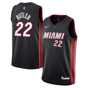 Gorgeous Fantastico Jimmy Butler Miami Heat Nike Youth Swingman Jersey Icon Edition Black per gli appassionati