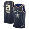 Ottimo Prestigioso Joel Embiid Jordan Brand Unisex 2024 NBA All Star Game Swingman Jersey Navy per gli appassionati
