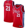 Prestigioso Delizioso Joel Embiid Philadelphia 76ers Jordan Brand 2020/21 Swingman Jersey Statement Edition Red per gli appassionati