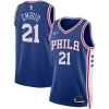 Classico Joel Embiid Philadelphia 76ers Nike Unisex Swingman Jersey Icon Edition Royal/White per gli appassionati