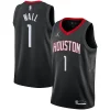 Incantevole John Wall Houston Rockets Jordan Brand 2020/21 Swingman Jersey Statement Edition Black per gli appassionati