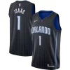 Cool Comodo Classico Jonathan Isaac Orlando Magic Nike Swingman Jersey Black Icon Edition per gli appassionati